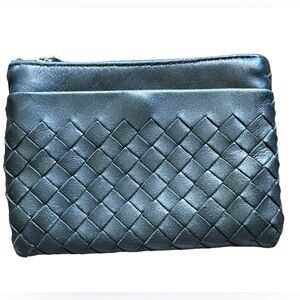 Bottega Veneta Unisex
Adults Leather Woven Coin